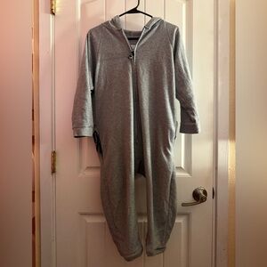 Forever Lazy Zip-Up Jumpsuit